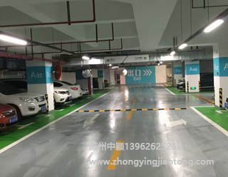 南通地下車庫劃線_華強(qiáng)城二期綜合體停車場劃線項目